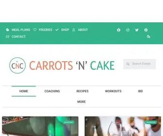 Carrotsncake.com(Nutrition & Fitness Coaching for Women) Screenshot