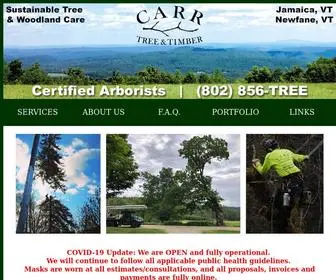 Carrtree.com(CARR TREE & TIMBER) Screenshot