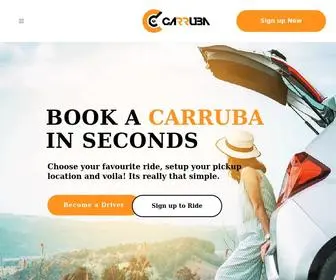 Carruba.com(Find a Ride) Screenshot