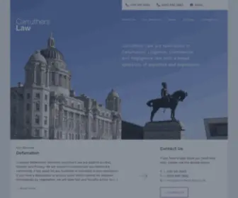 Carruthers-Law.co.uk(Carruthers Law) Screenshot