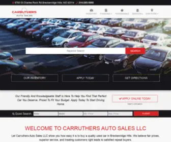 Carruthersautosales.com(Carruthersautosales) Screenshot