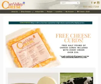Carrvalleycheese.com(Carr valley) Screenshot