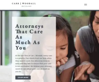 Carrwoodall.com(Lawyers in South Jordan) Screenshot