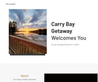 Carrybaygetaway.com(Carry Bay Getaway) Screenshot