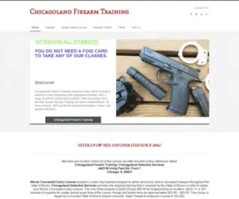 Carryinillinois.com(Chicagoland Firearm Training school) Screenshot