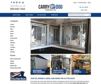 Carrymydog.com(Heavy Duty Dog Crates) Screenshot