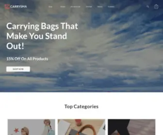 Carrysma.com(Carrying Bags) Screenshot