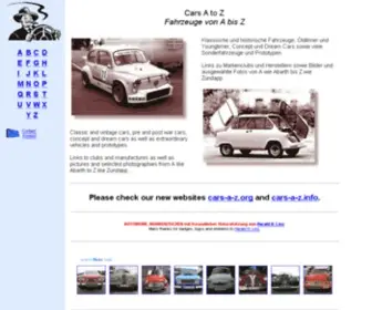 Cars-A-Z.net(Autos A) Screenshot