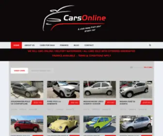 Cars-Online.co.za(Cars Online. Quality Pre) Screenshot