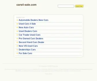 Cars4-Sale.com(Betway必威体育娱乐) Screenshot