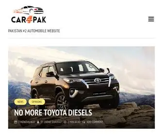 Cars4Pak.com(Pakistan #2 Automobile Website) Screenshot