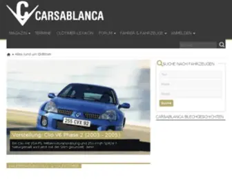 Carsablanca.de(Oldtimer) Screenshot