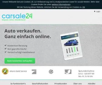 Carsale24.com(Auto verkaufen mit carsale24) Screenshot