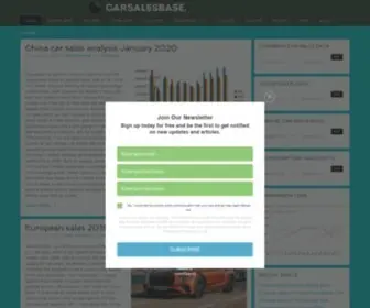 Carsalesbase.com(Worldwide Data) Screenshot