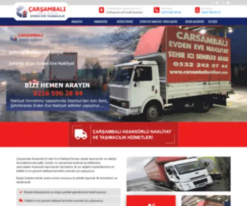 Carsambalinakliyat.net(Mobil Asansör Kiralama) Screenshot
