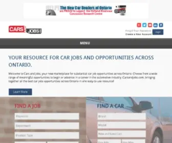 Carsandjobs.com(Cars and Jobs) Screenshot
