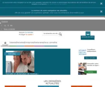 Carsat-CVL.fr(Site officiel de la carsat centre) Screenshot