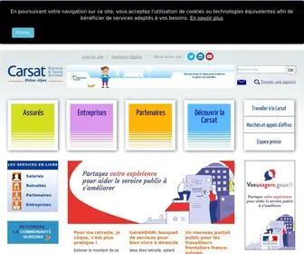 Carsat-RA.fr Screenshot