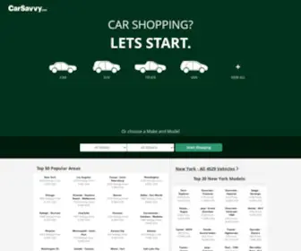 Carsavvy.com(Used Cars For Sale) Screenshot