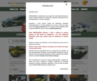 Carscaleworld.com(Especialistas en miniaturas de coches a escala) Screenshot