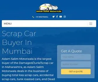 Carscrapbuyers.live(Scrap Car Buyers) Screenshot