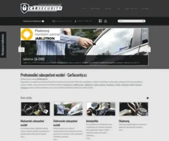 Carsecurity.cz(Zabezpečení) Screenshot