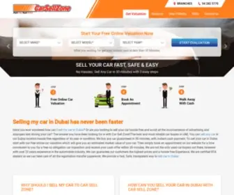 Carsellzone.com(Sell My Car in Dubai) Screenshot