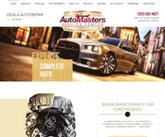 Carsfixedright.com(AutoMasters Service Center) Screenshot