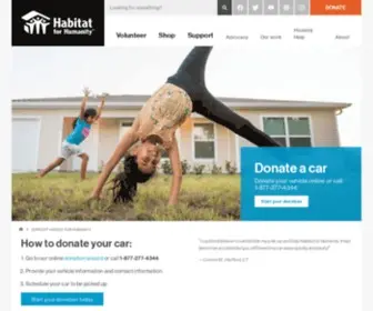 Carsforhomes.org(How to donate a car) Screenshot