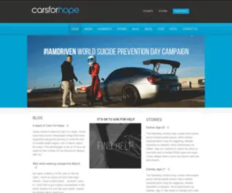Carsforhope.com(Cars For Hope) Screenshot