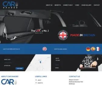 Carshades.com(Manufacturer of quality Vehicle Shades) Screenshot