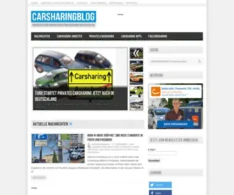 Carsharing-Blog.de(Carsharing Blog) Screenshot
