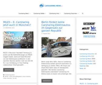 Carsharing-News.de(Carsharing News) Screenshot