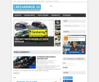 Carsharingblog.de(Carsharing Blog) Screenshot