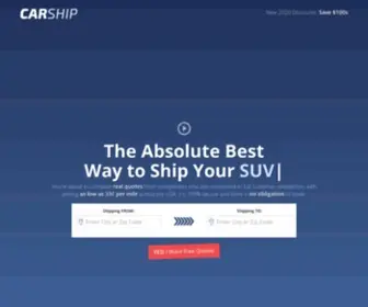 Carship.com(Car Shipping Quotes) Screenshot