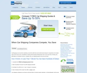 Carshipping.com(Car Shipping®) Screenshot