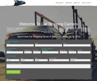 Carshippingcarriers.com(Car Shipping Carriers) Screenshot