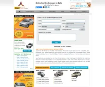 Carshiredelhi.com(Delhi Car Hire) Screenshot