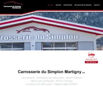 Carsimplon.ch(Carsimplon) Screenshot