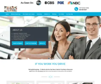 Carsinbc.com(For You Work You Drive Vehicle Financing) Screenshot