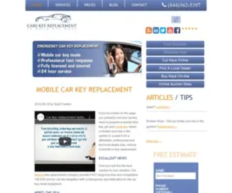 Carskeyreplacement.com Screenshot