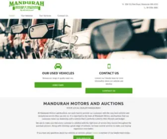 Carsmandurah.com.au(Mandurah Motors and Auctions) Screenshot