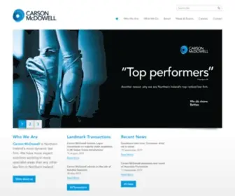 Carson-MCDowell.com(Carson McDowell) Screenshot