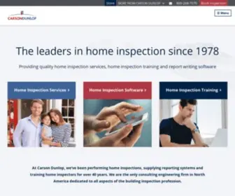 Carsondunlop.com(The most trusted name in home inspection services) Screenshot