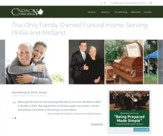 Carsonfuneralhomes.com(Carson Funeral Homes) Screenshot