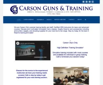 Carsonguns.com(Carson Guns & Training) Screenshot