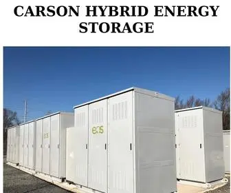 Carsonhybridenergystorage.com(Carson Hybrid Energy Storage) Screenshot