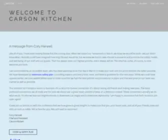 Carsonkitchen.com(Carson Kitchen) Screenshot