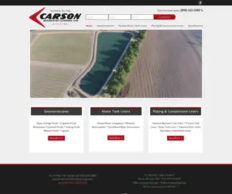Carsonliners.com(Carson Liners) Screenshot