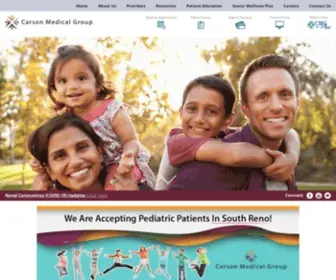 Carsonmedicalgroup.com(Carson Medical Group) Screenshot